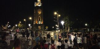 Jubilados volvieron a manifestarse en Alta Gracia, con el acompañamiento de diversos sectores