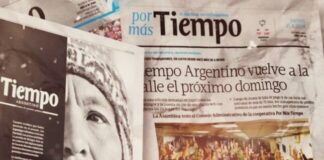 Proyectarán en Alta Gracia el film que narra la historia del diario Tiempo Argentino, recuperado por su personal