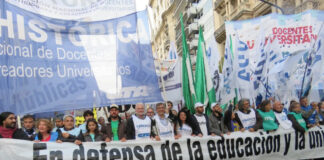 Conadu Histórica anunció un paro universitario para el 19 y 20 de mayo: “Nuestro salario compra un 35% menos que en diciembre 2023”