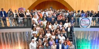 Funcionarios adhirieron al Día de la No Discriminación por Orientación Sexual, Identidad y Expresión de Género