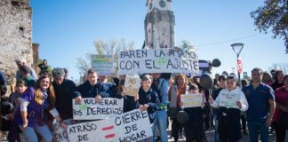 Una multitud se movilizó en Alta Gracia, en defensa de los derechos de las personas con discapacidad