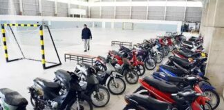 La Municipalidad realizará una subasta pública de 55 motos retenidas en controles