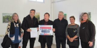 Los Aromos: entregaron fondos para la instalación de gas natural en los establecimientos educativos locales