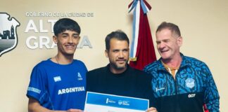 Homenajearon al joven atleta Milo Boero, ganador de una medalla de bronce de un torneo internacional disputado en Paraguay
