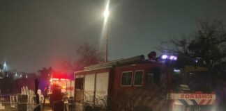 Dos niñas fallecieron en el incendio de una vivienda en calle Esmeralda