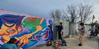 El segundo “Insettis” estampó el talento del arte urbano en una esquina de barrio Cámara