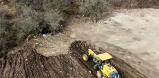 La Municipalidad informó que avanzan las obras en el predio local para el tratamiento de residuos secos