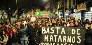 Marcharon en todo el país para exigir justicia por el femicidio de tres jóvenes mujeres