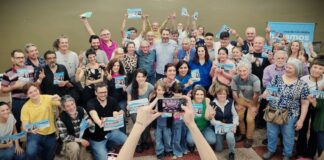 Fuerza Patria puso en marcha el comando de campaña de Santa María, con la presencia de candidatos