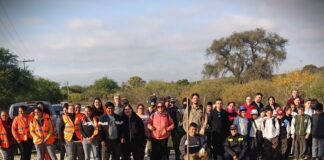 Diversos espacios confluyeron en una jornada de voluntariado en la Reserva El Amanecer