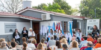 Santa Ana: reinauguró la Biblioteca Pizzurno, tras concluir las obras de remodelación