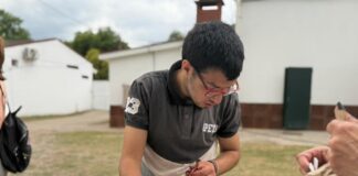 Anisacate: dio inicio una innovadora capacitación sobre hidroponía, destinada a personas con discapacidad