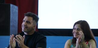 En el tramo final de la campaña, Basualdo y Torres encabezaron un acto de Provincias Unidas en Santa Ana