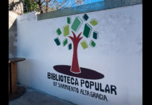 La «Biblio Sarmiento» inicia los festejos por su cumpleaños 94 con cine al aire libre