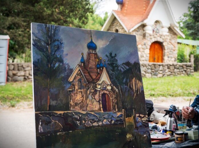 Encuentro de pintores en Anisacate