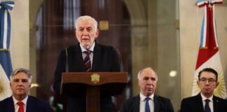 Angulo destacó el valor del Estado y el Poder Judicial en un contexto «en el que la brecha social se acrecienta»