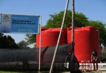 Santa Ana: con fondos municipales, avanza la obra de modernización de la red de agua