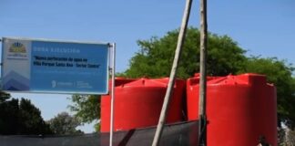 Santa Ana: con fondos municipales, avanza la obra de modernización de la red de agua