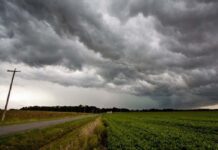 Hasta el viernes al mediodía rige un alerta amarilla por tormentas en la provincia, principalmente en las sierras