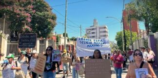 Marcharon nuevamente para demandar la aparición con vida de Delicia Mamaní Mamaní