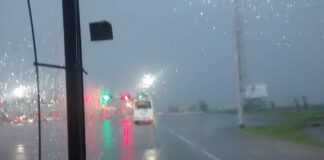 Emiten un alerta meteorológico por tormentas y chaparrones en todo el territorio provincial