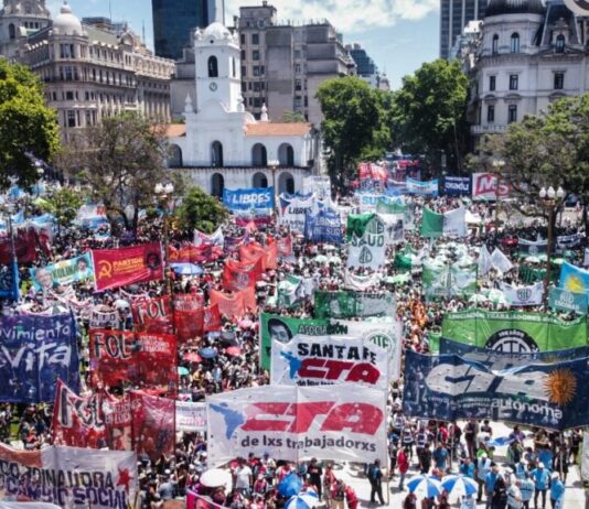 Las centrales gremiales definieron un plan de lucha conjunto para rechazar las políticas de ajuste de Milei