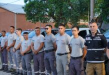 Bomberos cordobeses partieron desde Alta Gracia para colaborar en los incendios de Chubut