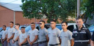 Bomberos cordobeses partieron desde Alta Gracia para colaborar en los incendios de Chubut