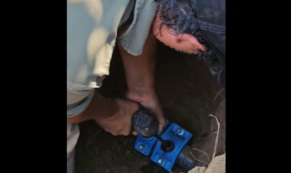 Conexión de medidores de agua (Municipalidad de Anisacate)