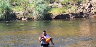 Rescataron a un niño de 11 años que se ahogaba en el balneario de Despeñaderos