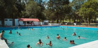 Abrió la pileta del Parque García Lorca y está en funcionamiento la Escuela Municipal de Verano