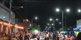 Las intervenciones urbanas abrieron el 2026 en la avenida Sarmiento