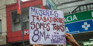 Un año más, la conmovedora marcha del 8M se hizo escuchar con fuerza en Alta Gracia