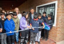 Santa Ana: con presencia de autoridades provinciales, inauguró el anexo del IPET 334 en Mi Valle