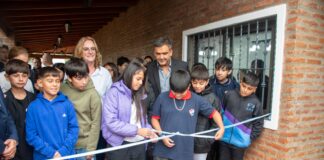 Santa Ana: con presencia de autoridades provinciales, inauguró el anexo del IPET 334 en Mi Valle
