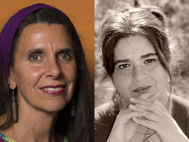 Nora Sarmoria y Daniela Mercado