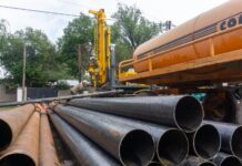 Santa Ana: informan avances de obra en la segunda perforación de agua, que se desarrolla con aportes provinciales