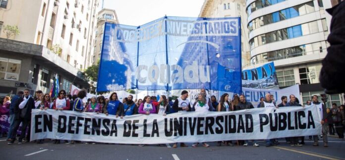 marcha federal universitaria (Mundo Gremial)