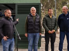 Presentaron oficialmente nuevas obras para mejorar la provisión de agua en los barrios del oeste