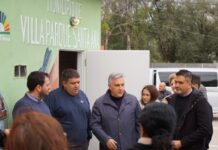 Llaryora visitó Santa María y advirtió que quitar a Córdoba de la zona fría «será un golpe durísimo al bolsillo de los cordobeses»
