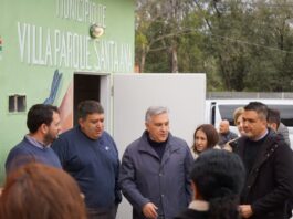 Llaryora visitó Santa María y advirtió que quitar a Córdoba de la zona fría «será un golpe durísimo al bolsillo de los cordobeses»