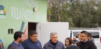 Llaryora visitó Santa María y advirtió que quitar a Córdoba de la zona fría «será un golpe durísimo al bolsillo de los cordobeses»