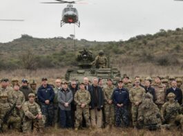 Repudian la presencia de tropas estadounidense en la reserva natural y sitio de memoria de La Calera