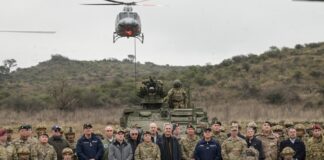 Repudian la presencia de tropas estadounidense en la reserva natural y sitio de memoria de La Calera