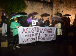 Ni Una Menos en Alta Gracia: una multitud marchó bajo la lluvia para denunciar la violencia machista
