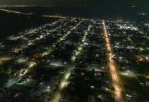 Santa Ana: con la compra de 300 nuevas luminarias led, la Municipalidad se apresta a cubrir la totalidad del sistema