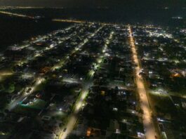 Santa Ana: con la compra de 300 nuevas luminarias led, la Municipalidad se apresta a cubrir la totalidad del sistema