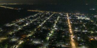 Santa Ana: con la compra de 300 nuevas luminarias led, la Municipalidad se apresta a cubrir la totalidad del sistema