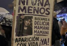 A ocho meses de la desaparición de Delicia, una nueva movilización reclama «Aparición con vida YA»