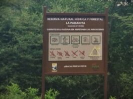 La Paisanita: lanzan campaña para concientizar sobre la protección de la Reserva Natural
